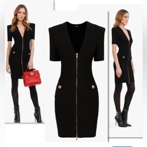 BALMAIN designer dress, size 40, excellent preowned condition